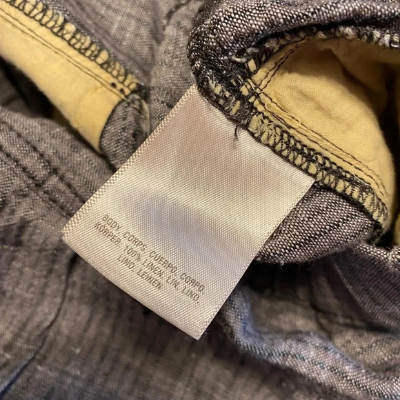 Anthropologie Hei Hei 100% Linen Tapered Jogger Pants - Picture 10 of 12